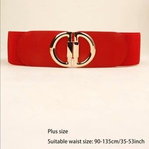 SHEIN Plus Size Wide Belt